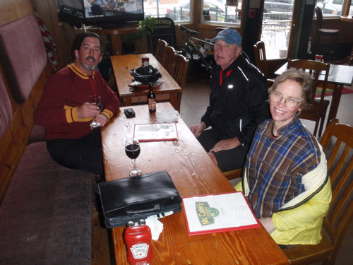 Allen, Ron, and Terry at Mc Cabe's Brew Pub, Colorado Springs.